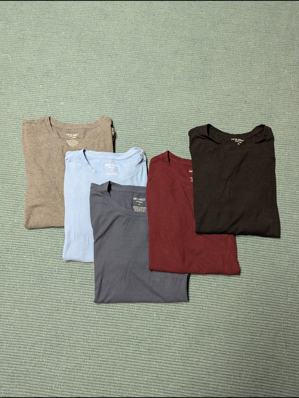 Women's Lot Of Five Comfortable Soft Summer T-shirts Tees
